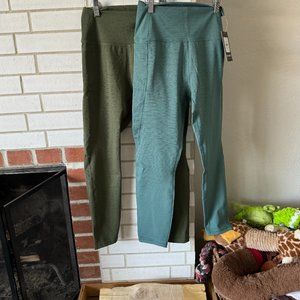 Born Primitive Rise Leggings 2.0 - L - Aqua Stone Only